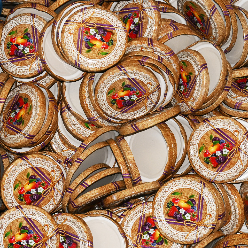 Twist-Off-Deckel für Glas TO 82 - RTS - Obst 4