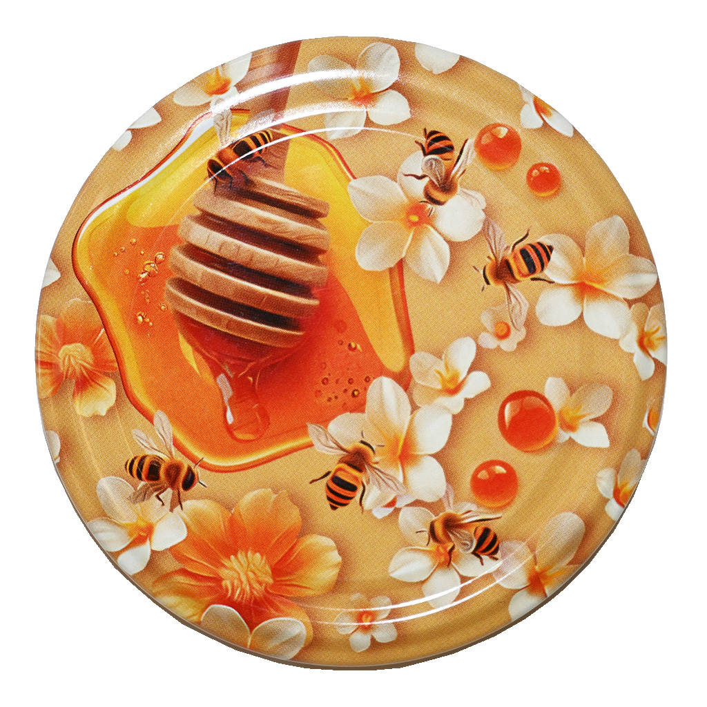 Deckel für Glas TO 82 – Blüten und Melisse – 700 Stk. – ganze Karton – HO16